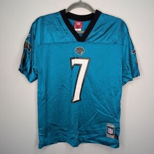 Byron Leftwich Jacksonville Jaguars Youth Jersey – Reebok NFL Kids L (14–16)